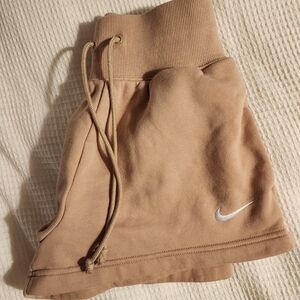 Nike Tan/beige Sweatshorts Xxs
